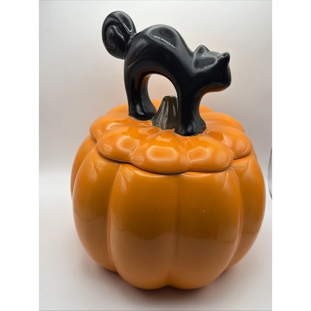 Cheryl's Cookies BLACK CAT & JACK-O-LANTERN 11